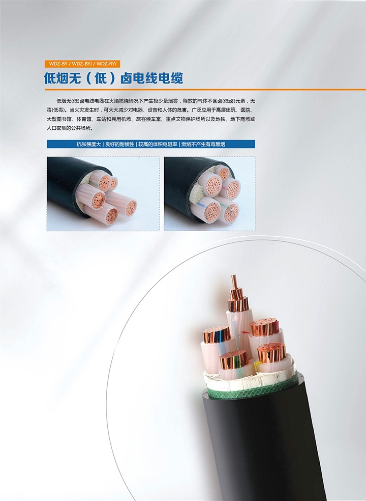 低烟无（低）卤电线电缆