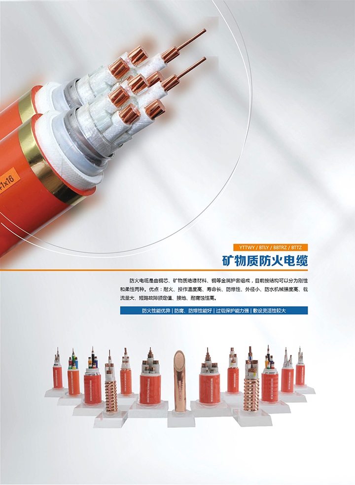矿物质防火电缆